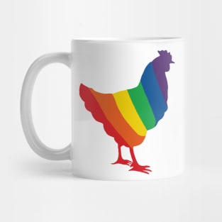 Rainbow Chicken Mug